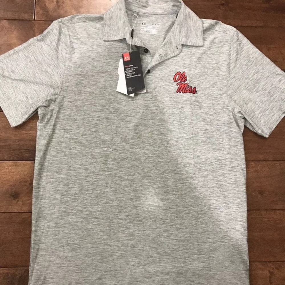Men’s Medium Under Armour Mississippi Rebels Polo